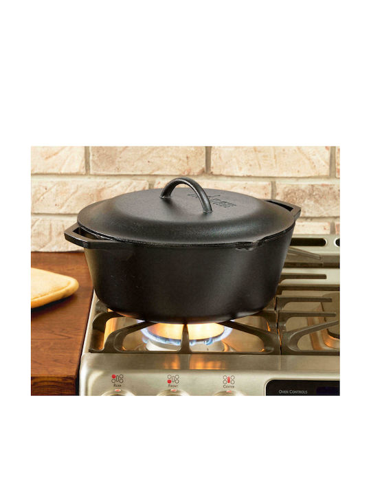Lodge Dutch Oven Βαθιά Κατσαρόλα από Μαντέμι 6.62lt / 32cm