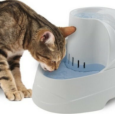 Ferplast Vega Plastic Waterer / Fountain for Cat 2lt in White Color