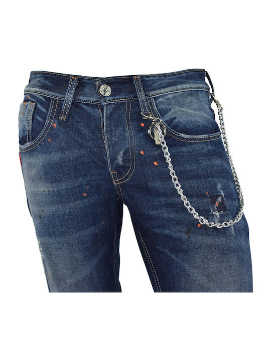 Herren Neu Denim 11151 JEAN Blau