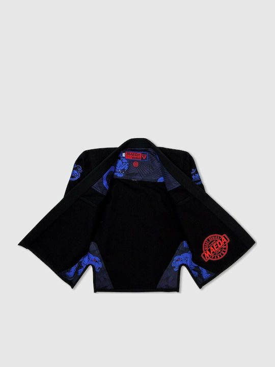 Maeda Beast Series Panther Gi Γυναικεία Στολή Jiu Jitsu Μαύρη