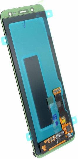 Samsung Οθόνη με Μηχανισμό Αφής για Galaxy J6 (Μαύρο)