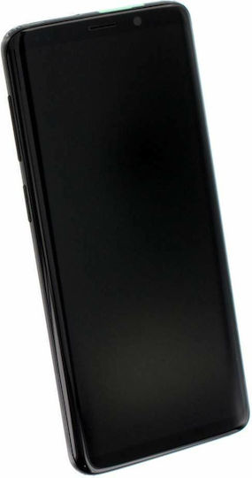 Samsung Screen with Touch Mechanism and Frame for Galaxy S9 (Black)