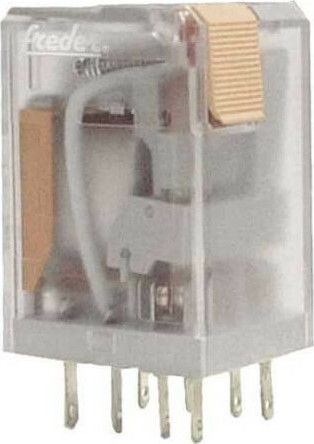 Adeleq Βιομηχανικό Ρελέ Λυχνίας 110V Ρελέ 8 Πόδια 110V AC 11-211018