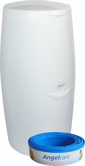 AngelCare Diaper Disposal Bin White