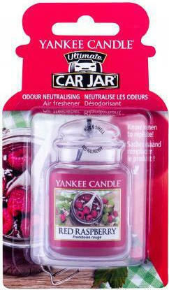 Yankee Candle Air Freshener Tab Pendand Car Jar Ultimate Red Raspberry 1521592