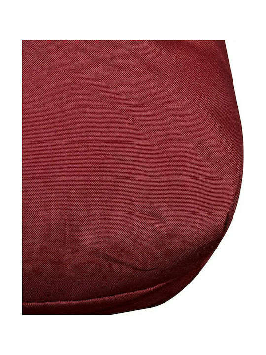 vidaXL Garden Chair Cushion Burgundy 120x40cm