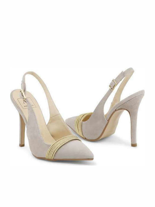 Made In Italia La Notte Pumps mit Stiletto-Absatz Taupe LA-NOTTE