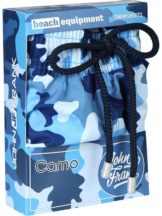 Ανδρικό Μαγιό Σορτς Μπλε Camo