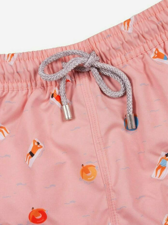 John Frank Seabed Herren Badebekleidung Shorts Rosa