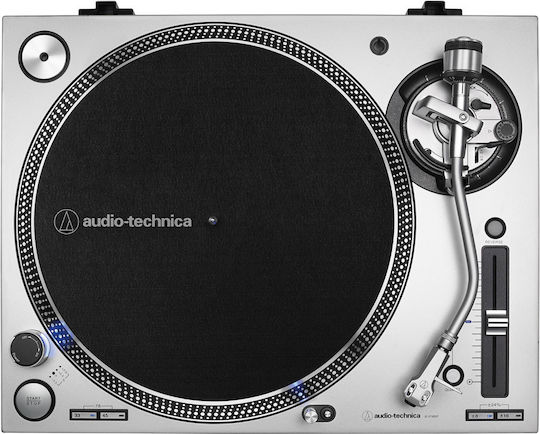 Audio Technica AT-LP140XP Πικάπ με Direct Drive Ασημί