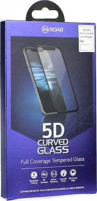 Roar 5D Full Glue Full Face Tempered Glass Black (Galaxy A42)