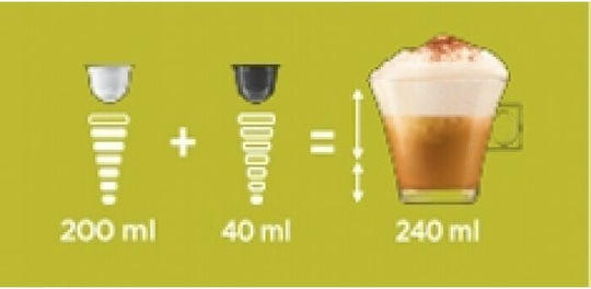 Nescafe Capsules Cappuccino Compatible with Machine Dolce Gusto 16caps,tobolek