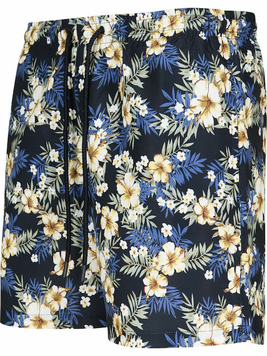 Men's Swimwear Shorts Hibiscus Floral