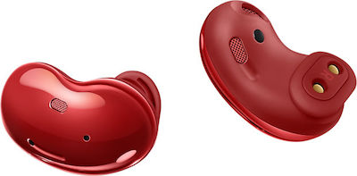 Samsung Galaxy Buds Live Bluetooth-Freisprecheinrichtung Kopfhörer mit Schweißresistenz und Ladeetui Mystic Red