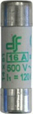 Adeleq Sicherung Zylindrisch Porzellan 14x51mm 16A (88-1169) 1Stück