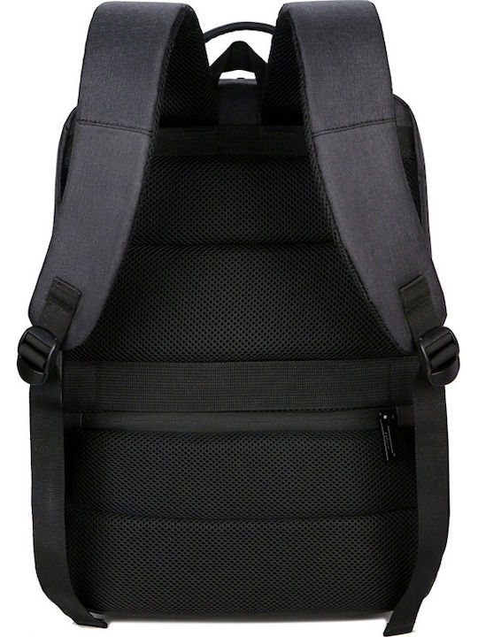Playbags M1106-937 Waterproof Backpack for Laptop 15.6" with USB Port in Black Color