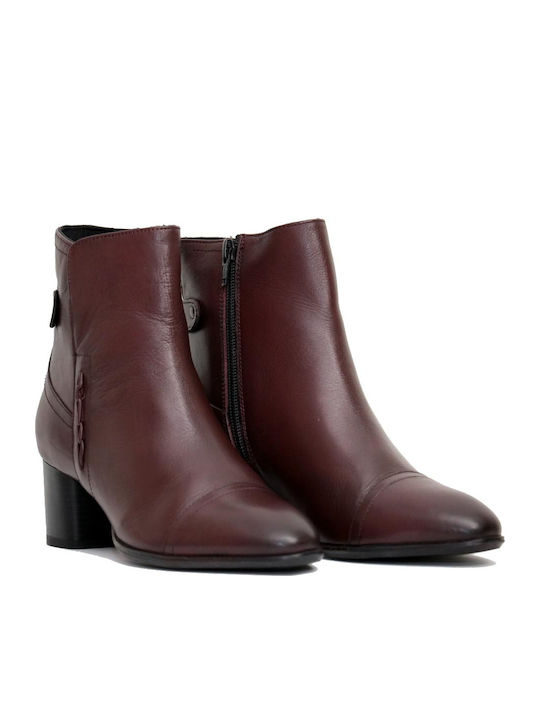 Women's Boots Wikers A-60021 Cherry Leather