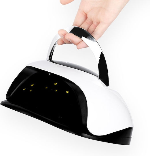 Sun Nail Polish Curing Lamp UV / LED 120W White
