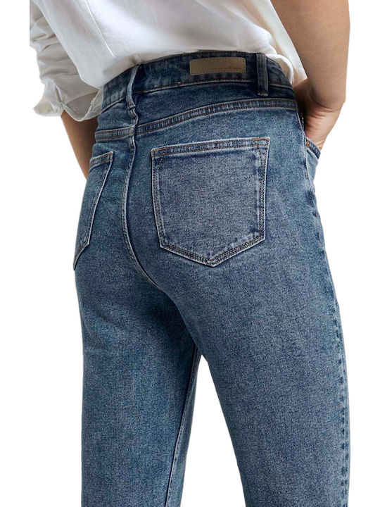 Lotte Ψηλόμεσο Γυναικείο Jean Παντελόνι σε Slim Εφαρμογή
