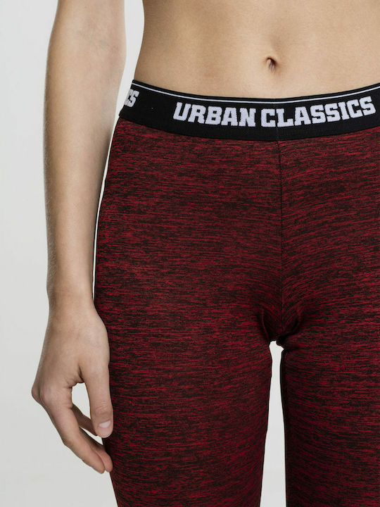 Women's Long Training Legging Burgundy
