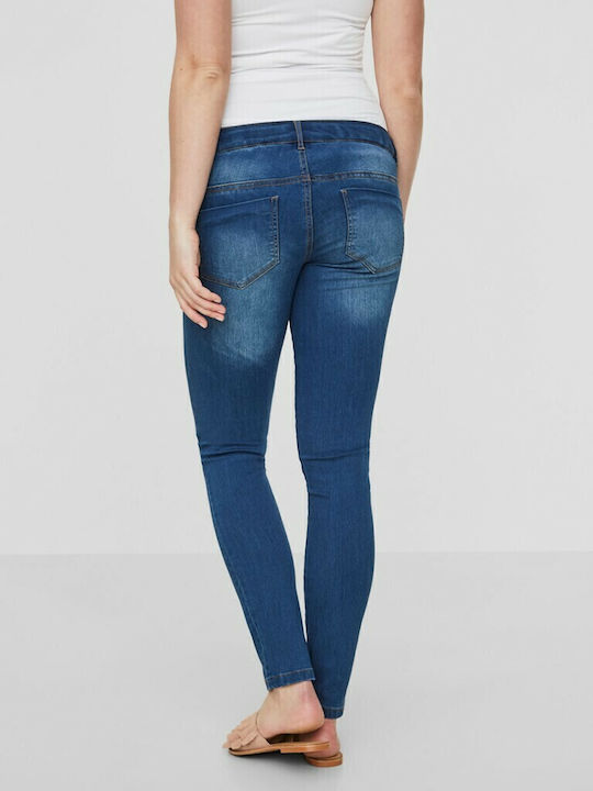 Albastru Jean Pantaloni de maternitate