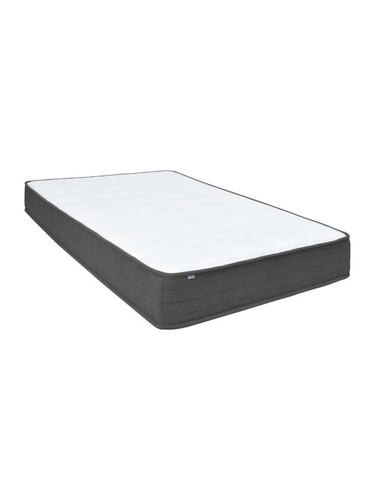 Doppelbett Mit Stoff Dunkelgrau Mit Lattenrost Für Matratze 140x200cm
