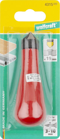 Wolfcraft Freza Manuală Cu Mâner 19mm 4315000 Instrument Manual Cu Mâner Din Plastic