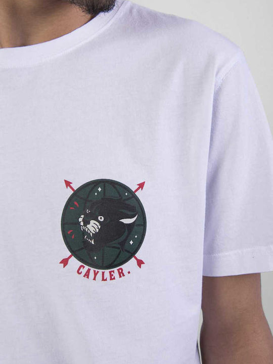 Rule The World T-shirt Λευκό