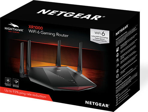 NetGear Nighthawk Pro XR1000 Ασύρματο Router Wi‑Fi 6 με 4 Θύρες Gigabit