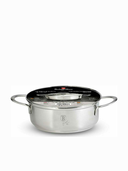 Berlinger Haus Silver Jewellery Collection Stainless Steel Casserole Pot 4lt / 24cm