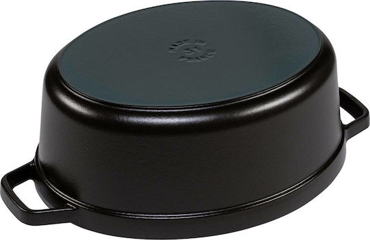 Staub Dutch Oven Oval Cast Iron 5.5lt 1pcs