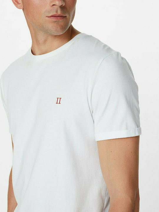 Les Deux Herren T-Shirt Kurzarm Weiß