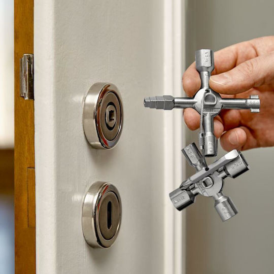 Knipex Set Multi-Key Twinkey für alle Schränke von zentralen Anlagen 1Stück
