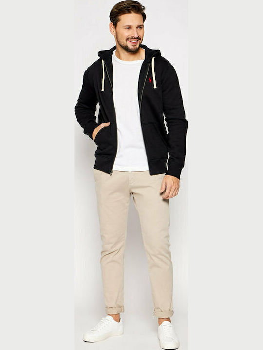 Sweatshirt with Hood Black