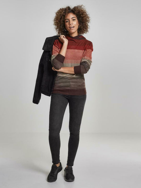 Women's Sweatshirt Hooded Multicolour