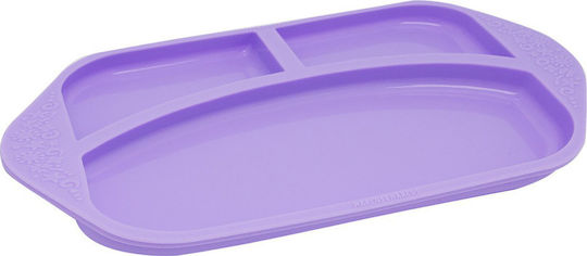 Marcus & Marcus Silicone Baby Tray for 6+ months Purple