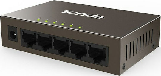 Tenda TEF1005D Unmanaged L2 Switch with 5 Ethernet Ports