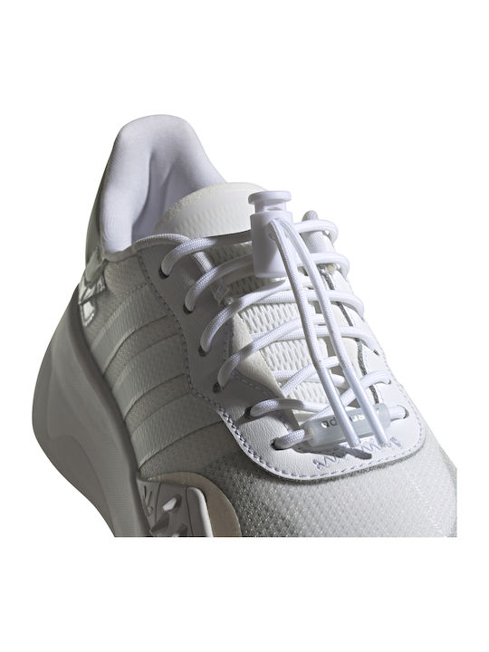 Adidas Choigo Γυναικεία Flatforms Sneakers Cloud White / Silver Metallic  FY6499 | Skroutz.gr