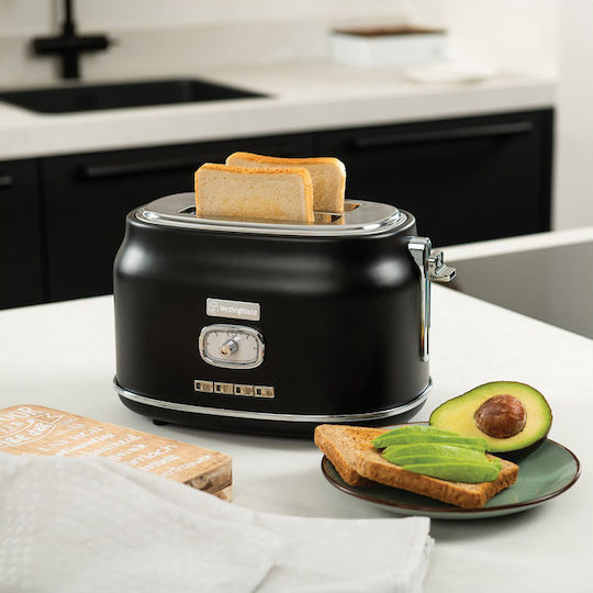 Westinghouse Toaster 2 Slots 815W Black