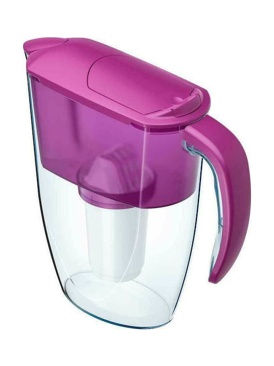 Aquaphor Smile Plastic Jug Fuchsia with Filter 2900ml