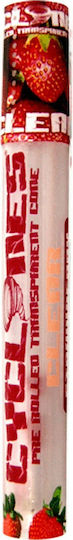 Cyclones Πουρόφυλλα Cyclones Clear Strawberry Pre Rolled με Γεύση Φράουλα Διάφανο 2τμχ