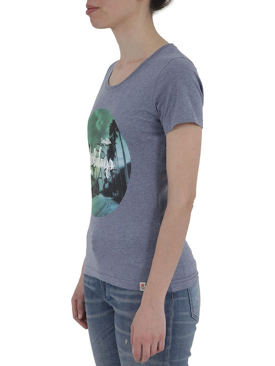 2nd Skin Holidays Coast SSL357-04117 T-Shirt Μπλε