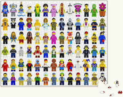 Mini Figure Puzzle 2D 1000 Pieces