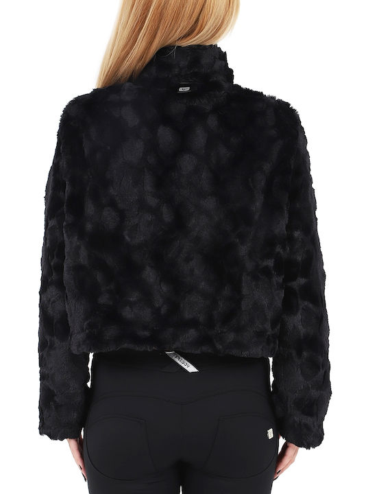 Freddy Women's Short Fur Black