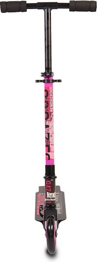 Byox Kids Scooter Foldable Rendevous 2-Wheel for 6+ Years Pink