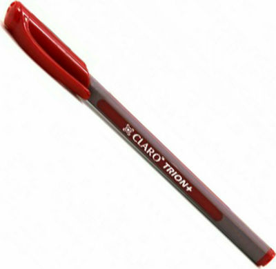 Claro Trion Plus Pen Ballpoint 1mm with Red Ink