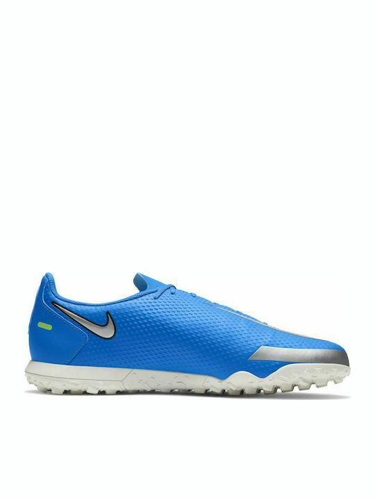 Nike Phantom GT Club TF Χαμηλά Ποδοσφαιρικά Παπούτσια με Σχάρα Μπλε