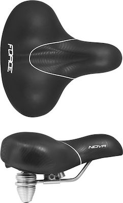 Force Nova Lady Black City Bicycle Saddle