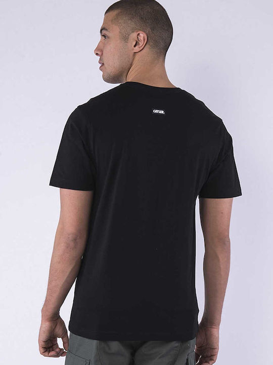 Cayler & Sons T-shirt Bărbătesc cu Mânecă Scurtă Negru