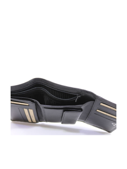 350 Small Leather Women's Wallet Classic Black